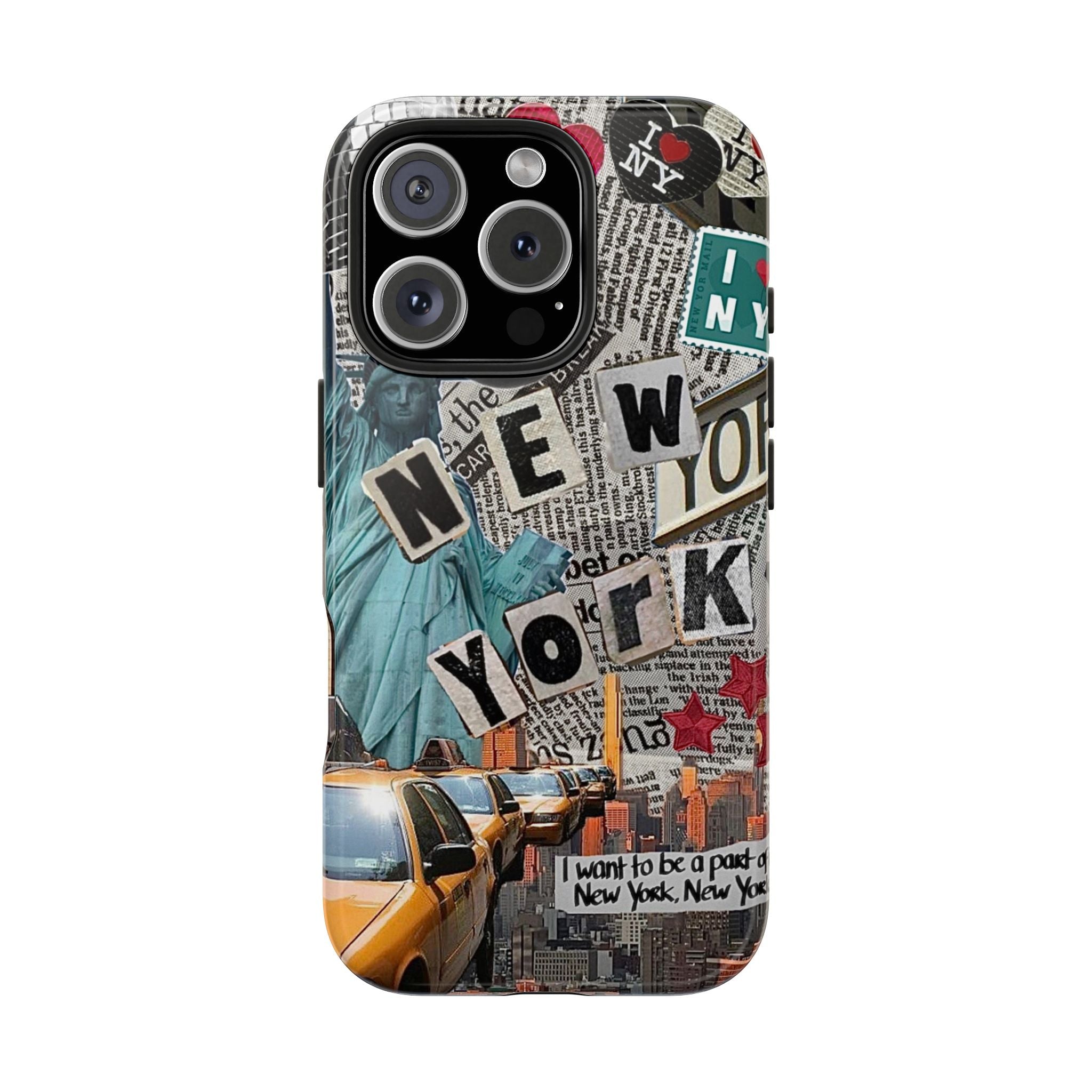 "NY, NY" iPhone Case