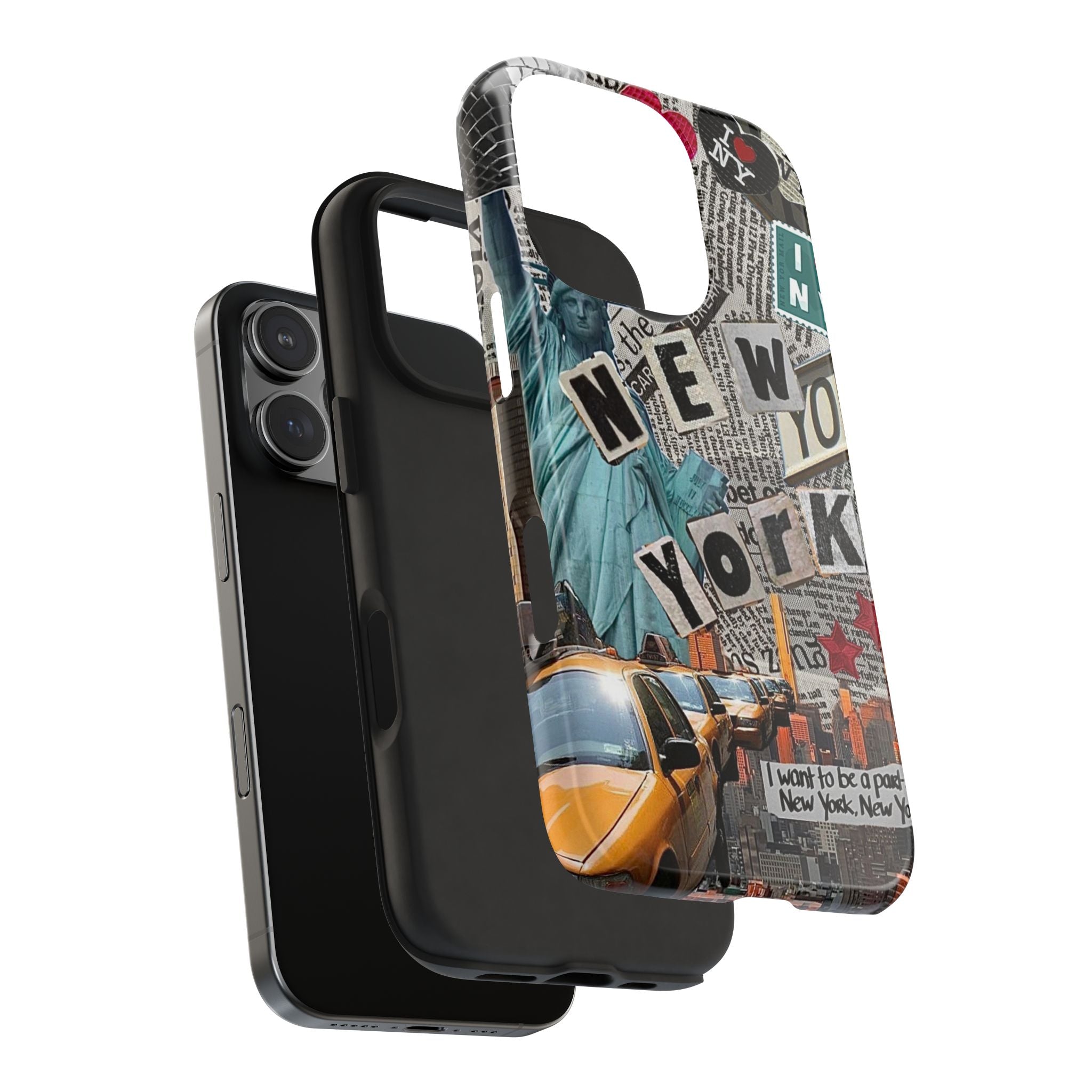 "NY, NY" iPhone Case