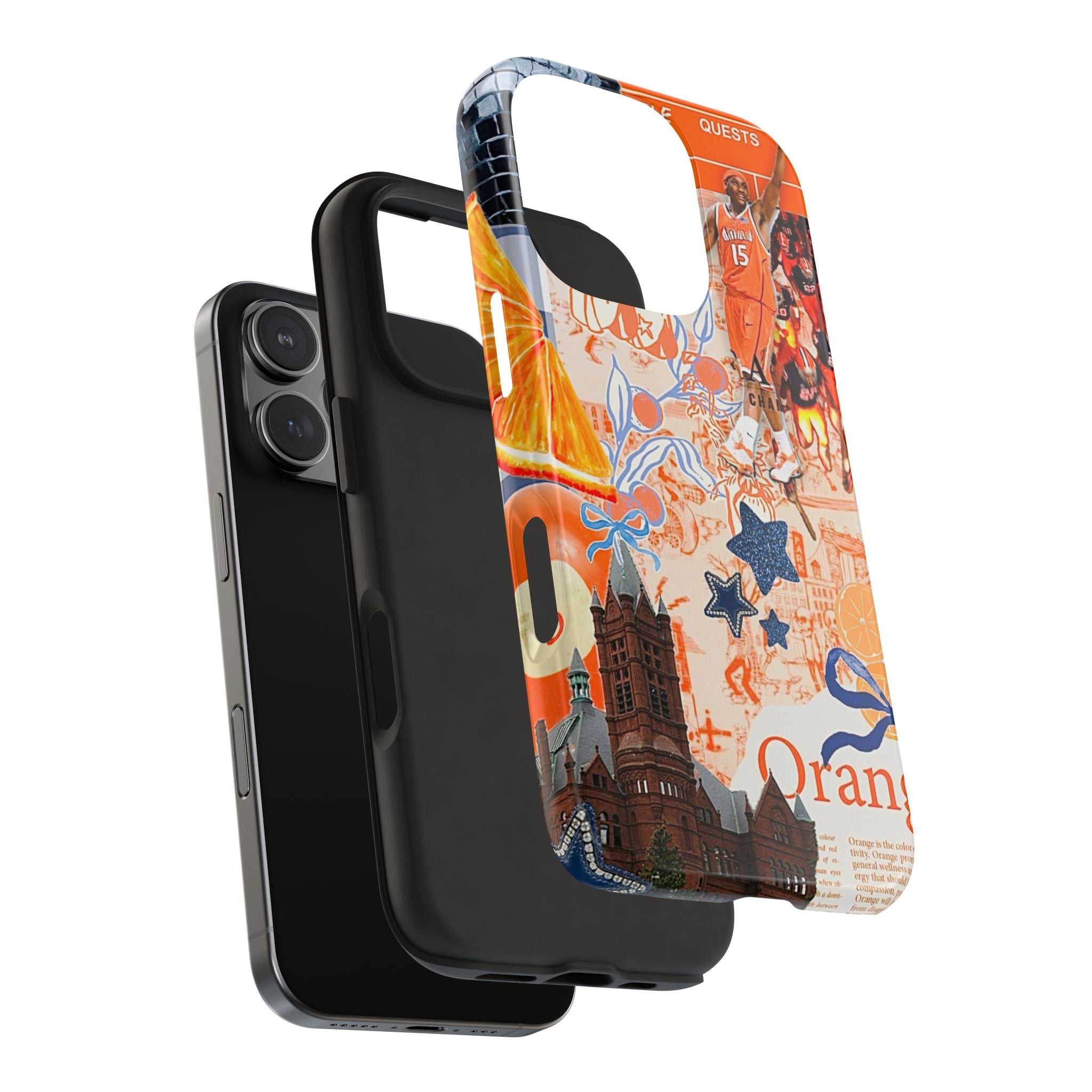 "Orange Ya Glad" iPhone Case