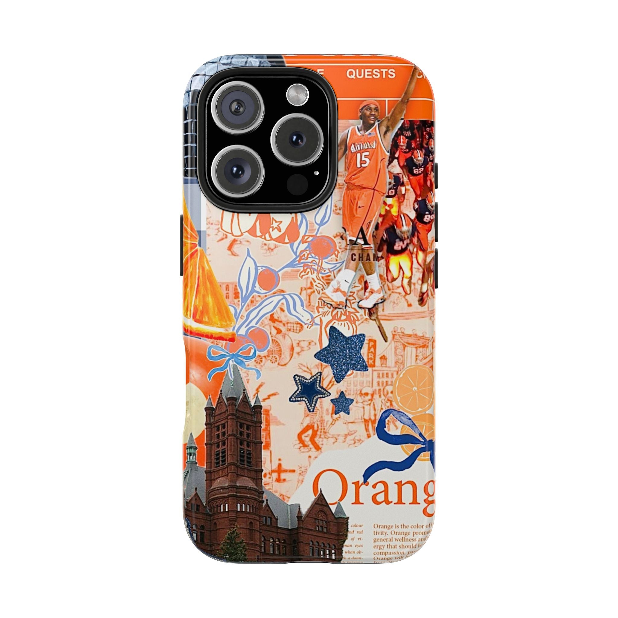 "Orange Ya Glad" iPhone Case