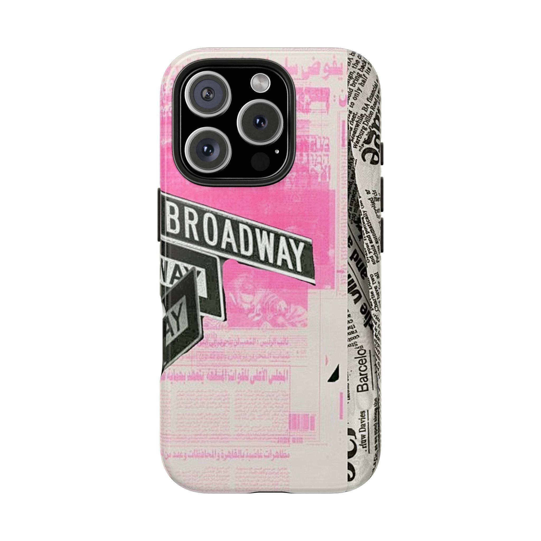 "Meet Me On Broadway" iPhone Case