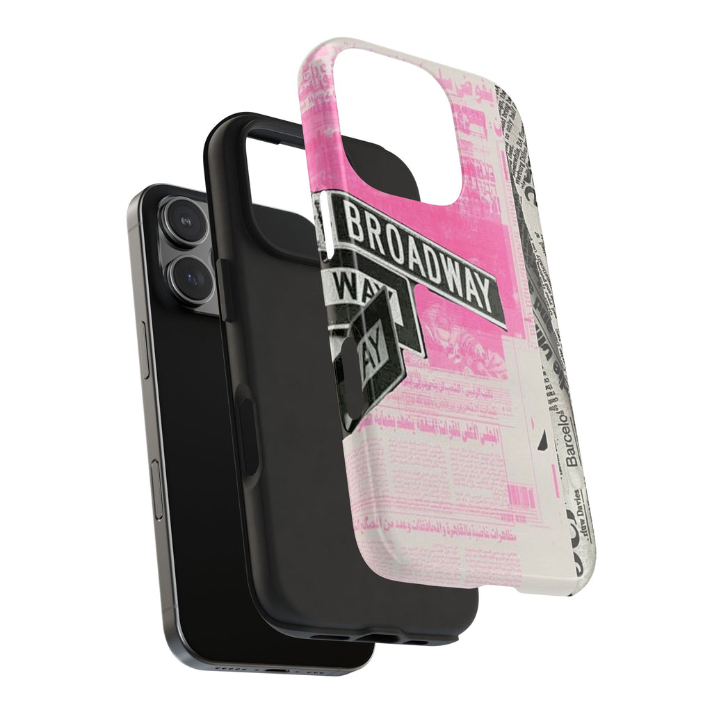 "Meet Me On Broadway" iPhone Case